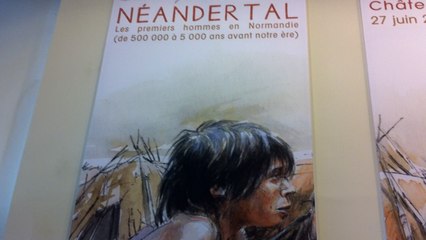 Dans les pas de Néandertal à Caen