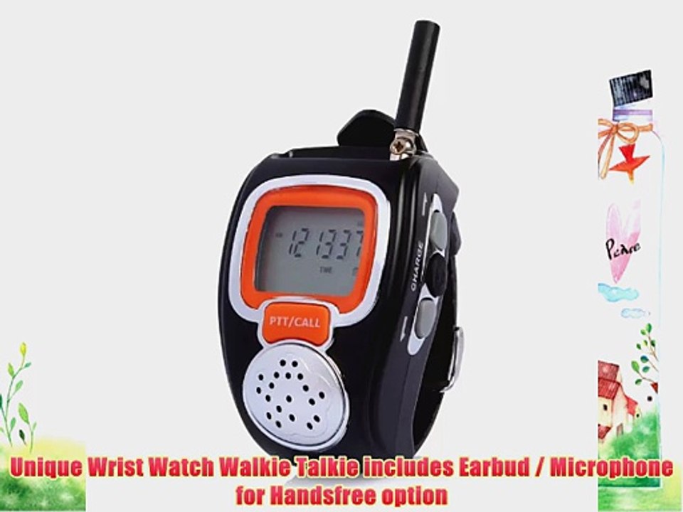 Freetalker RD-008B Portable Digital Walkie Talkie Two-Way Radio Watch for Outdoor Sport Hiking