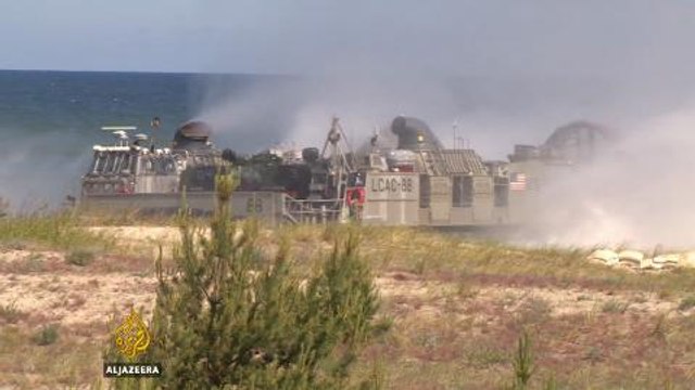 NATO conducts biggest ever military drill in Baltic Sea