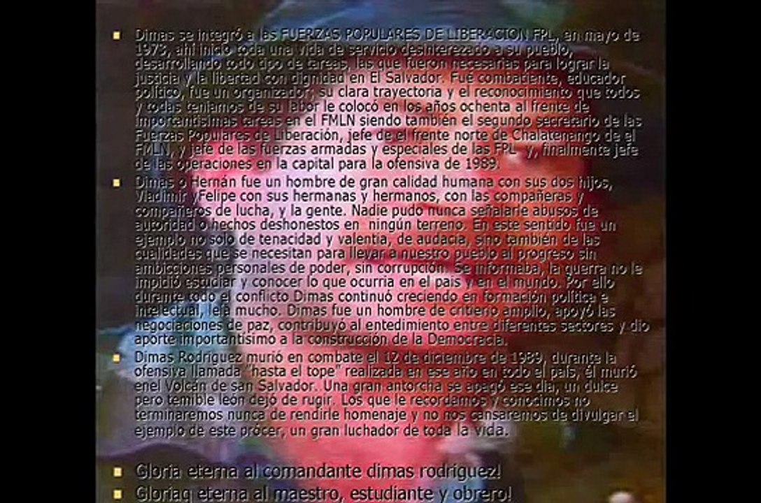 DIMAS RODRIGUEZ  BIOGRAFIA