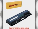 Battpit? Laptop / Notebook Battery Replacement for Gateway NV7915u (4400mAh / 48Wh)