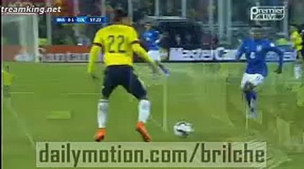 Firmino Incredible Miss - Brazil 0 - 1 Colombia 2015