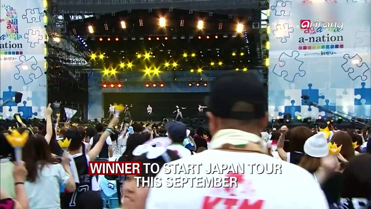 WINNER TO START JAPAN TOUR THIS SEPTEMBER