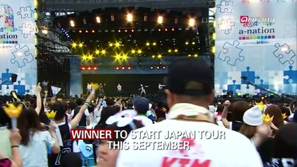 WINNER TO START JAPAN TOUR THIS SEPTEMBER