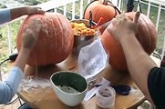 pumpkin stencils using power tools