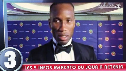 Man City offre 50 M€ pour Sterling, Drogba vers le Qatar... Le journal du mercato !