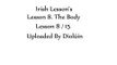 Easy Irish / Gaeilge Lesson 8 / 15 The Body