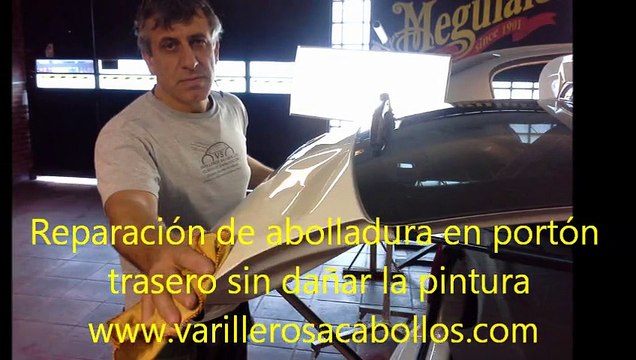 Reparacion con sopapa y otras técnicas Varilleros Sacabollos
