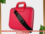 Magenta Pink Cady Cube Ultra Durable 12 inch Tactical Hard Messenger bag for your Acer Aspire