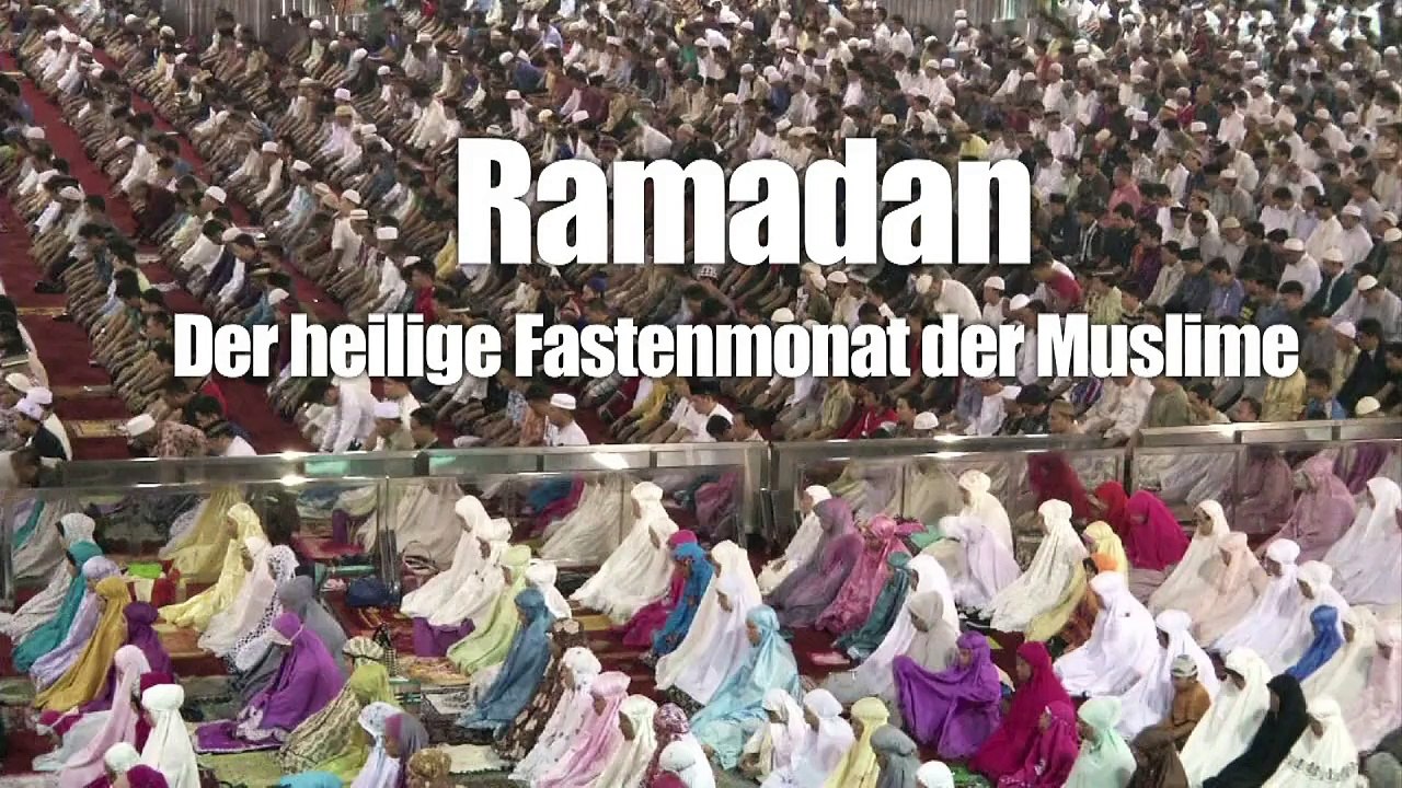 Ramadan - der heilige Fastenmonat der Muslime (Videografik)