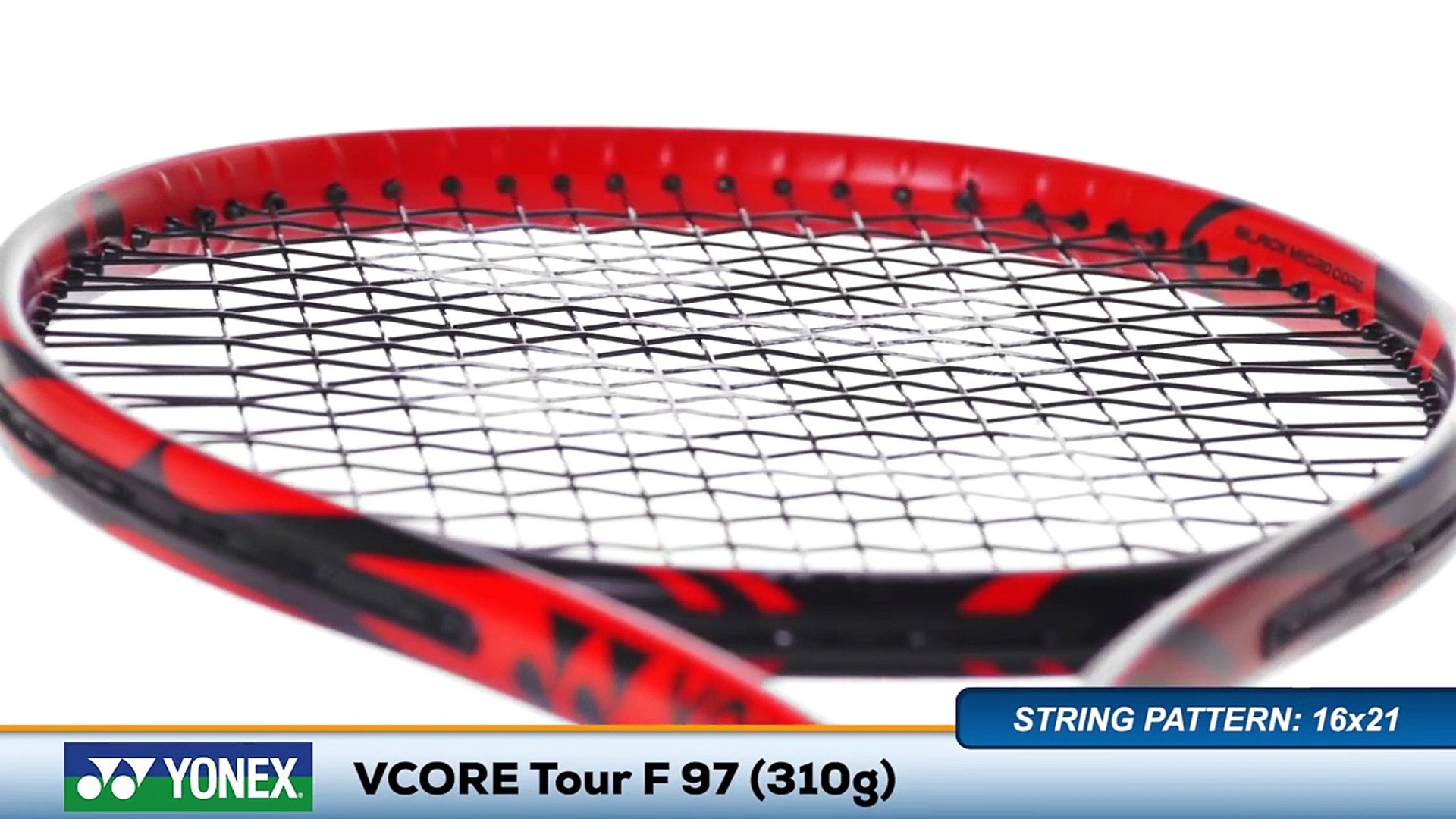 Yonex VCORE Tour F 97 310g Racquet Review - video Dailymotion