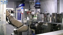 川崎重工神戸工場でｉＰＳ細胞の自動培養装置の見学会