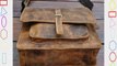 Brown Men's Genuine Leather Cowhide Messenger Shoulder Bag Briefcase