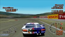 Gran Turismo 2 60 FPS S-7 Dodge Viper GTS-R Team Oreca 713 cv @ Laguna Seca Raceway