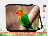 Rikki KnightTM Colored Bird on Branch Messenger Bag - Shoulder Bag - School Bag for School