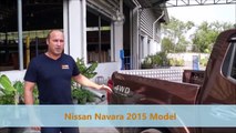 2015 Nissan Navara NP300 Sneak peak of vehicle & accessories