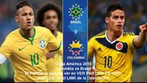 Ver Partido Colombia vs Brasil Copa América 2015