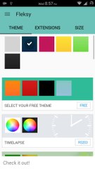 Fleksy + GIF keyboard Paid/Premium and themes 2015-2016