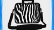 Waterfly? Sey Zebra 15 15.4 15.6 Inch Laptop Notebook Computer Netbook Soft Shoulder Bag Messenger