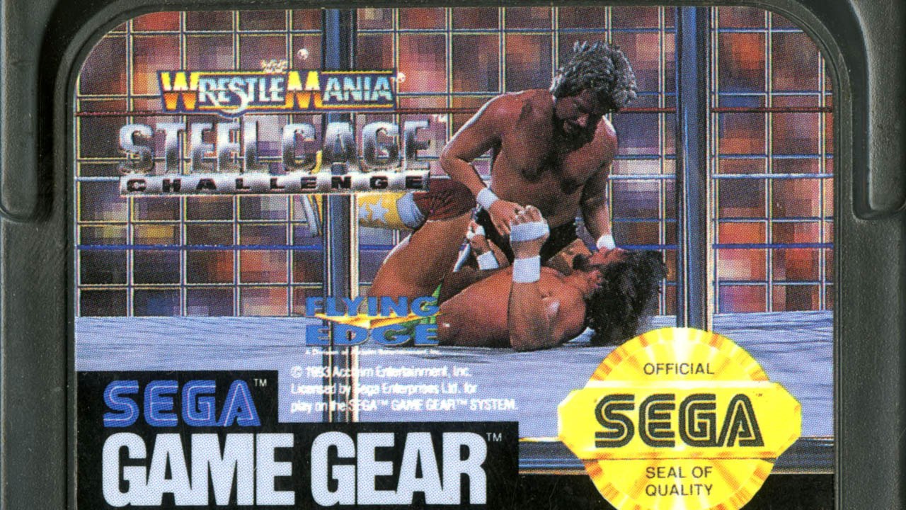 CGR Undertow - WWF WRESTLEMANIA: STEEL CAGE CHALLENGE review for Sega Game Gear
