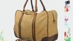 Large Leather Canvas Casual Travel Tote Luggage Satchel Weekender Duffel Handbag