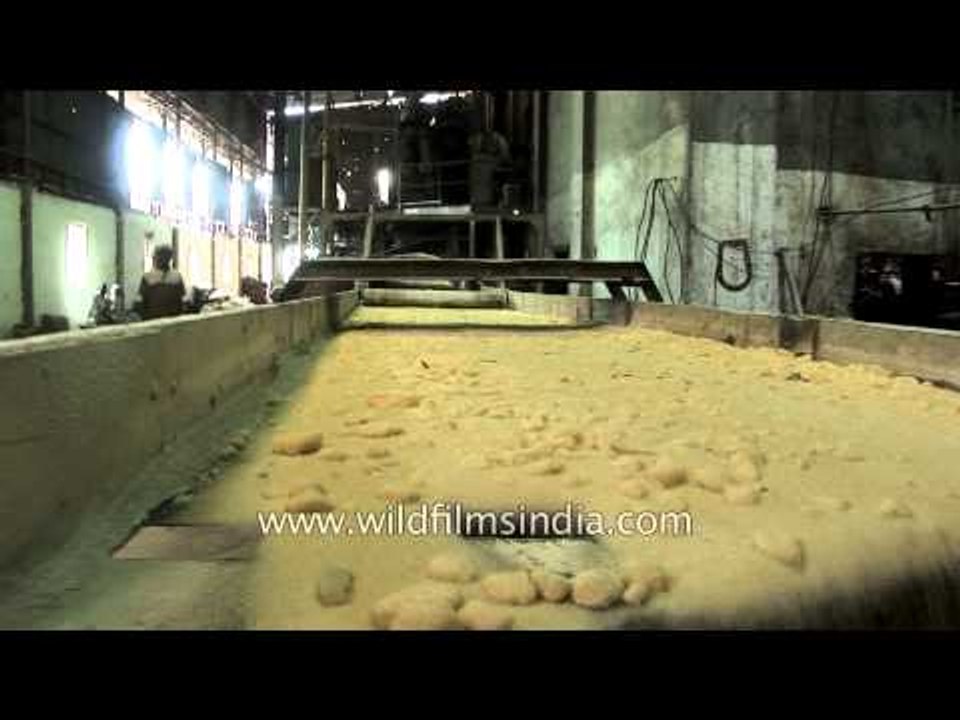 Sugar factory in India