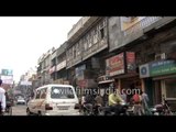 Busy traffic near Gandhi Gate - Amritsar