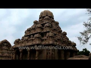 Dharmaraj Ratha - one of the five Rathas of Mahabalipuram