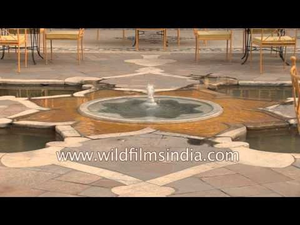 Dining area at Samode Palace - Rajasthan