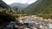 Angler tries his best to catch trout in Kashmir waters