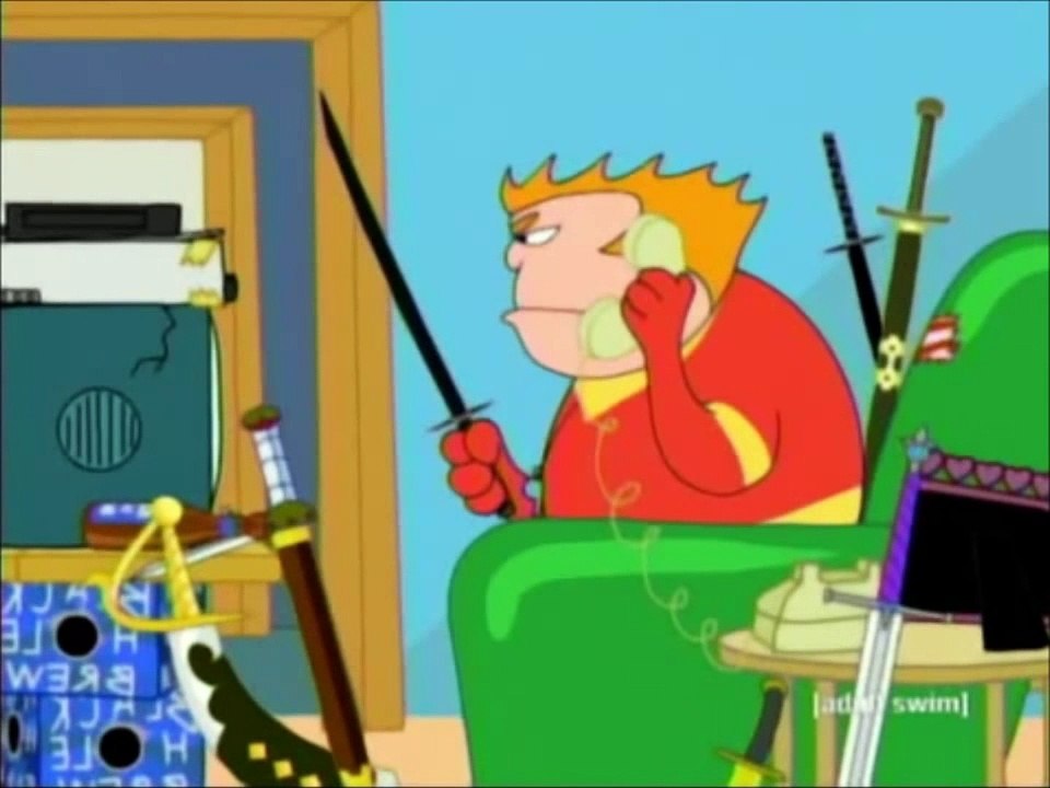 Coach McGuirk buys swords!