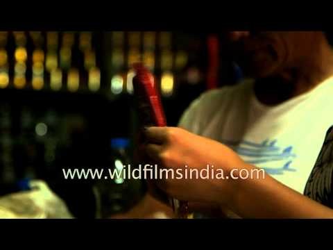 Tibetan eatable items sold at Majnu ka Tila - Delhi