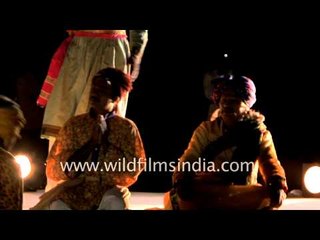 Gujarati troupe performs at Rann Utsav, Kutch