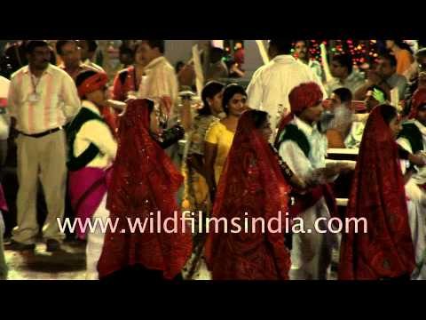 Gachche dance being performed by Sri Sonal Kala Kendra : Rann Utsav, Gujarat