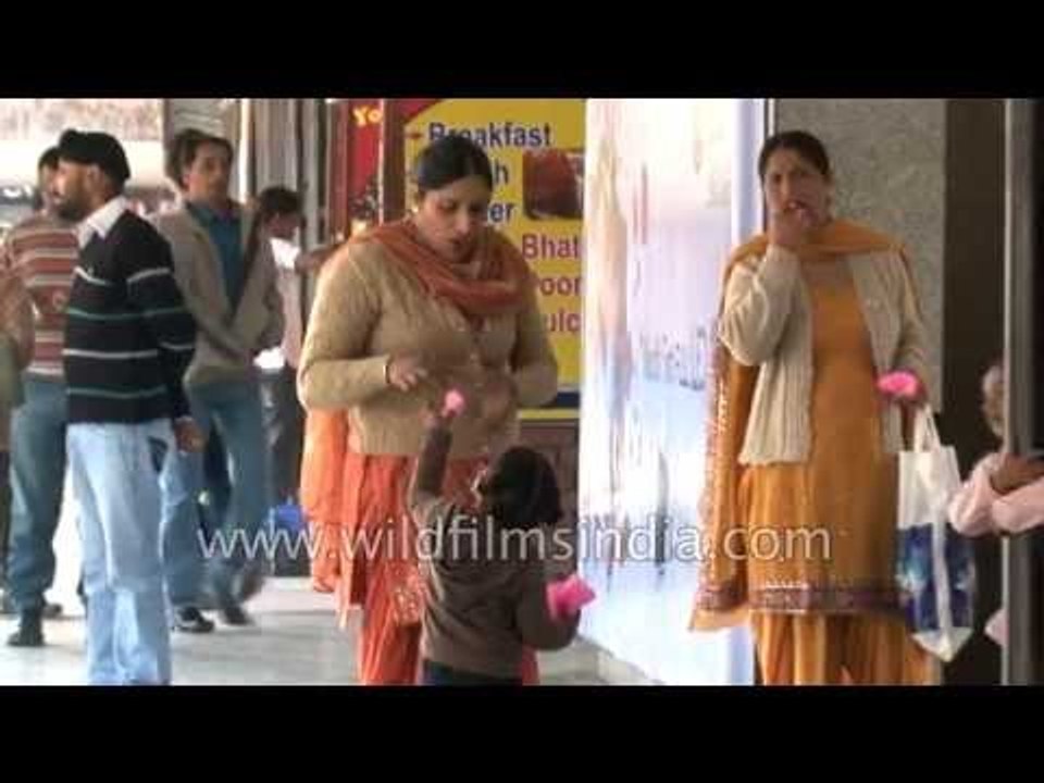 Sector -17 market of Chandigarh - India