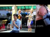 Thai dancers perform at Erawan shrine - Thailand