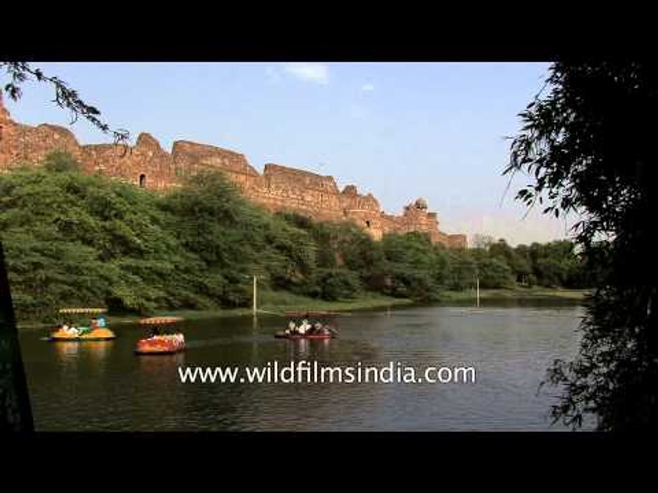 Purana Qila: Old Delhi moat that serves up paddle boat pastime for visitors