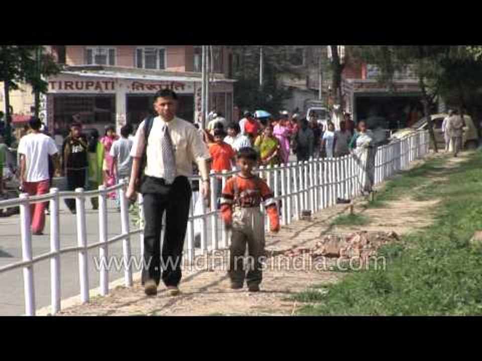 Visitors at Pashupatinath Temple - Nepal