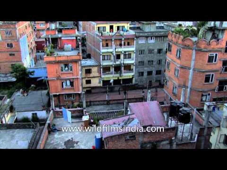 Panoramic view of Kathmandu city, Nepal
