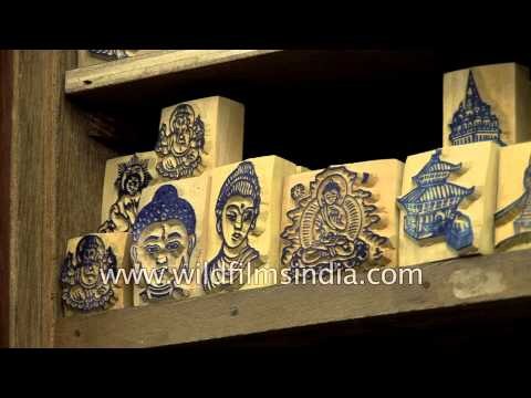 Religious item for sale at a shop in Kathmandu, Nepal