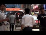 Busy streets of Thamel -  Kathmandu