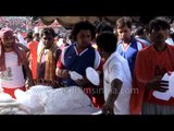 Kavarias buy plastic containers for 'Ganga Jal' - Kavad Mela, Haridwar
