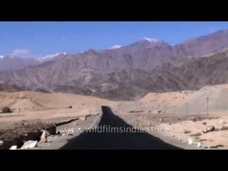 Karu Army camp to Stakna : Ladakh driving video