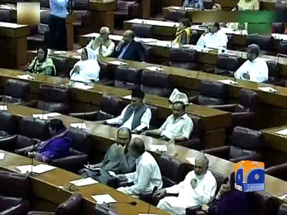 NA quarrels over Zardari statement-Geo Reports-17 Jun 2015