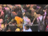 An explosion of colours - Holi celebration in Vrindavan