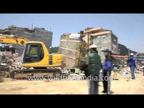 A massive earthquake of 7.8 magnitude struck Nepal