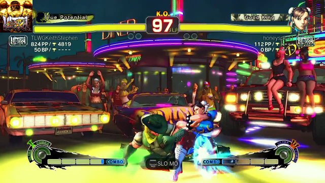ULTRA STREET FIGHTER IV PS4 Ranked match Ken VS Chun Li