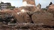 Dharahara Tower collapses during earthquake in Kathmandu