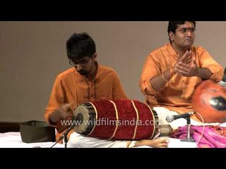 Manohar Balatchandirane, master of Mridangum performs in Delhi