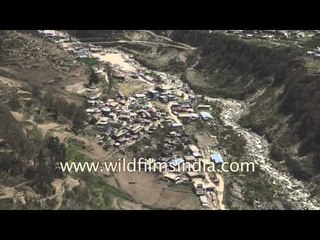 Kharsali village on way to Yamunotri - Uttarakhand